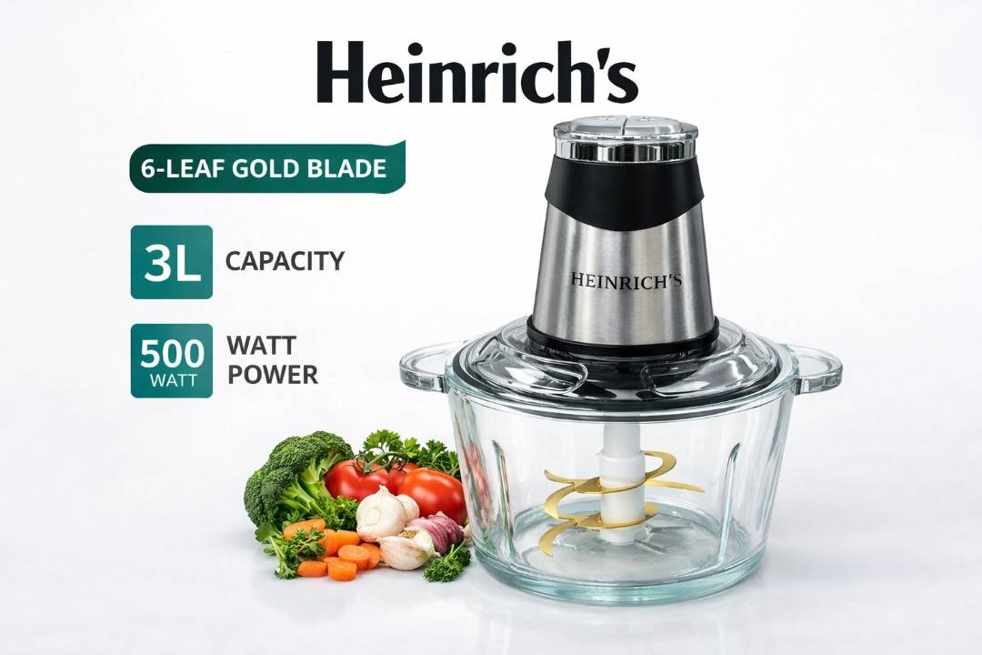 خردکن سه کاسه ای حرفه ای هنریچ (هایتزیش)HCH-5500